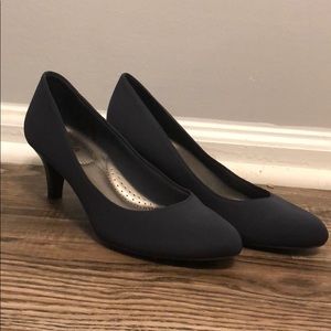 Abella Navy Blue Heels